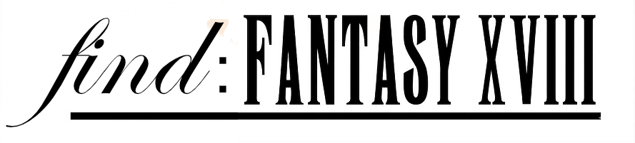 Find: Fantasy XVIII Logo